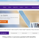 Screenshot of the "file a claim" section of the FedEx website